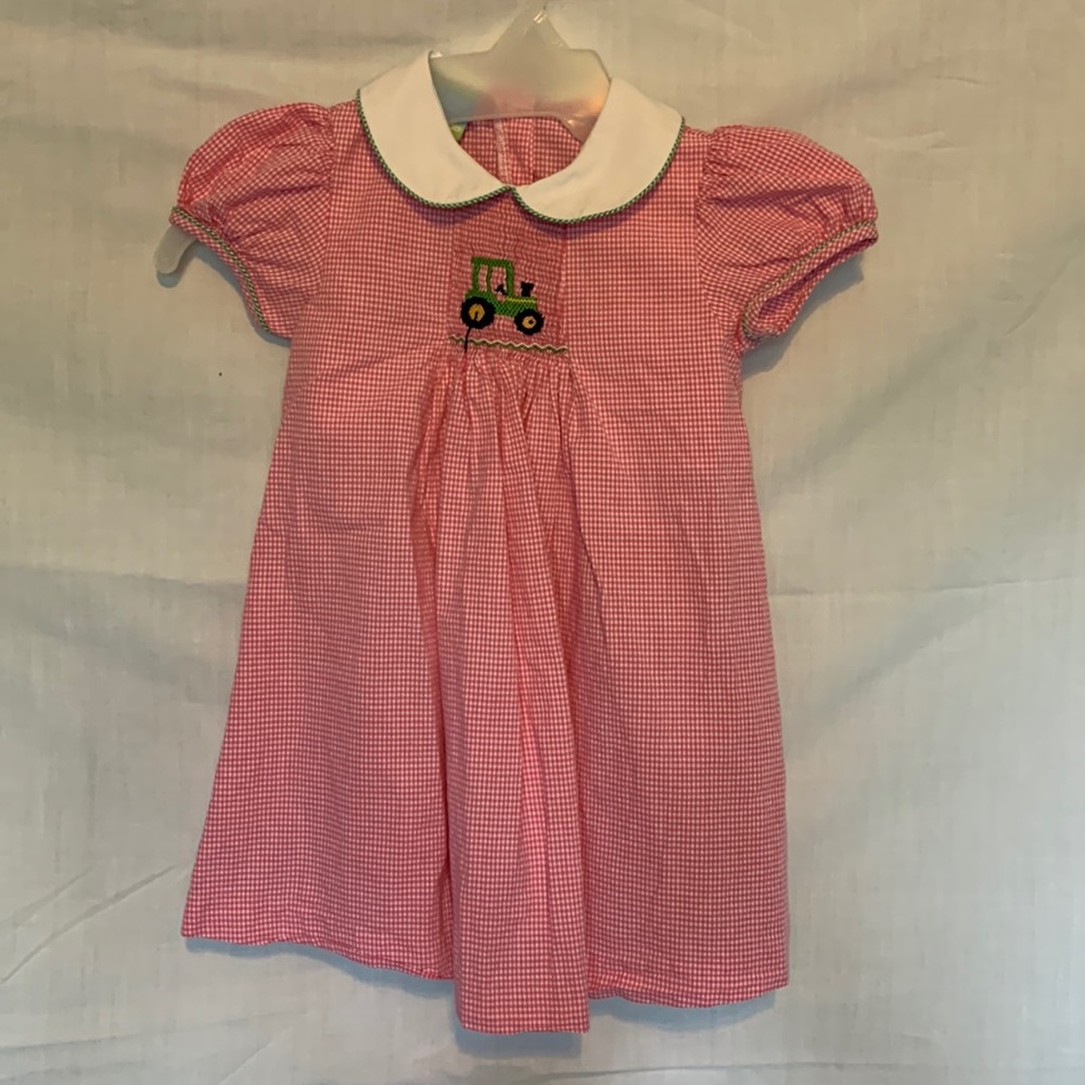 Little girls red dress